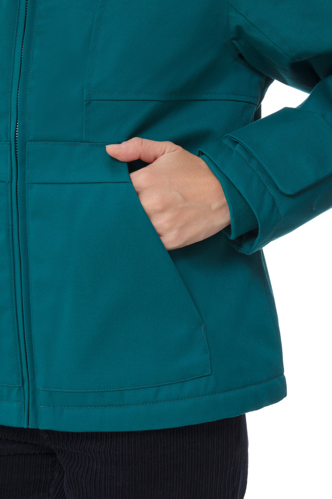 Veste imperméable à capuche femme | Mousqueton