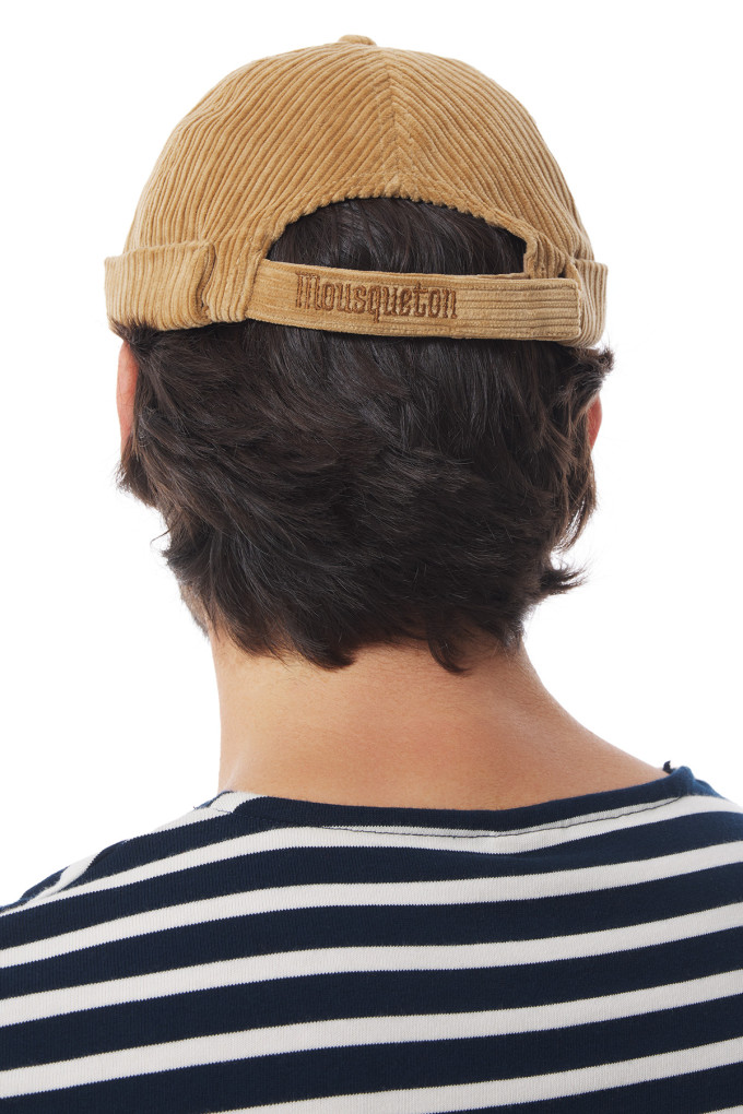 Bonnet marin miki en velours côtelé | Mousqueton