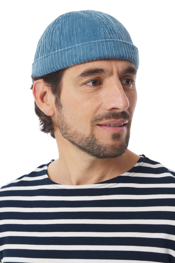 Bonnet marin miki en velours côtelé | Mousqueton