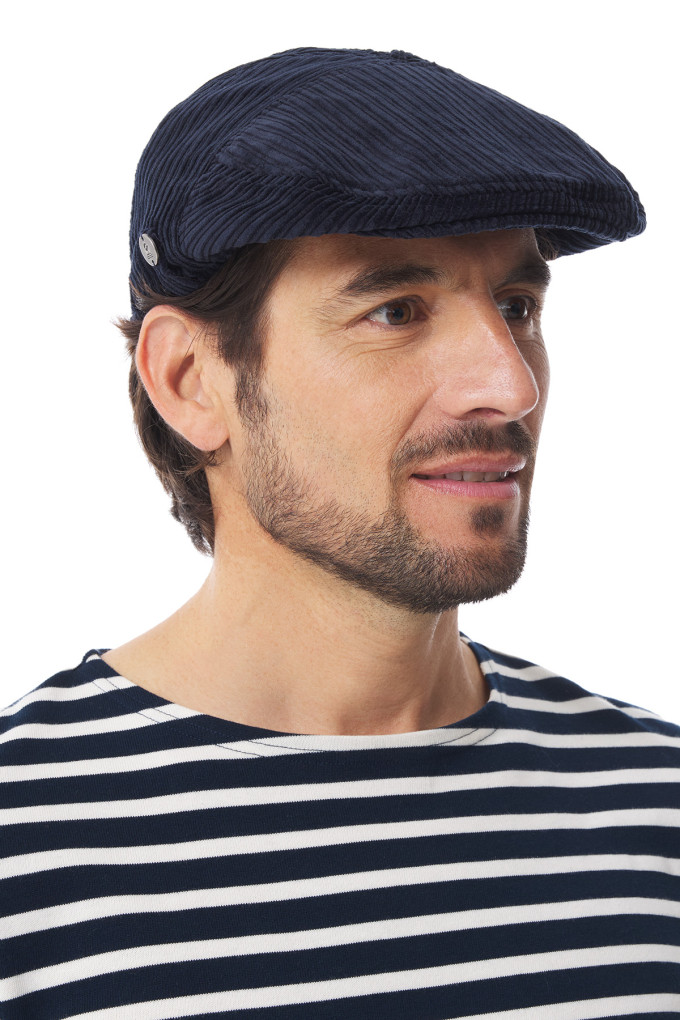 Flat corduroy cap | Mousqueton