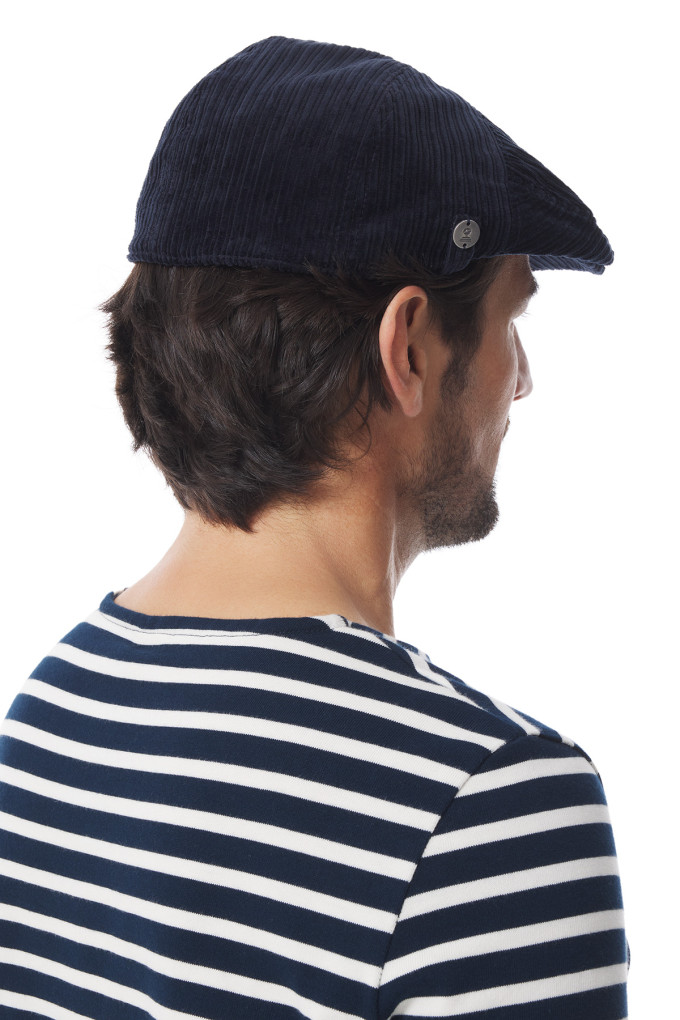 Flat corduroy cap | Mousqueton