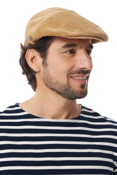 Flat corduroy cap | Mousqueton