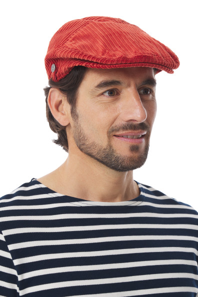 Flat corduroy cap | Mousqueton