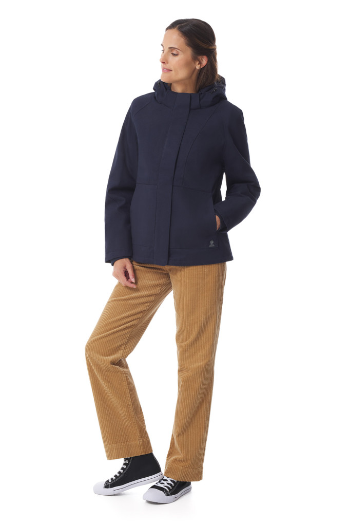 Veste doublée à capuche femme | Mousqueton