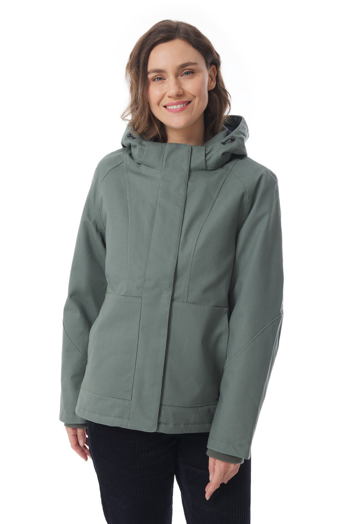 Veste doublée à capuche femme | Mousqueton