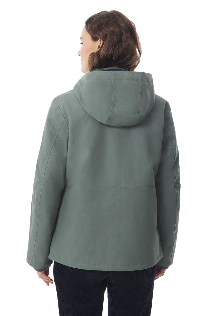 Veste doublée à capuche femme | Mousqueton