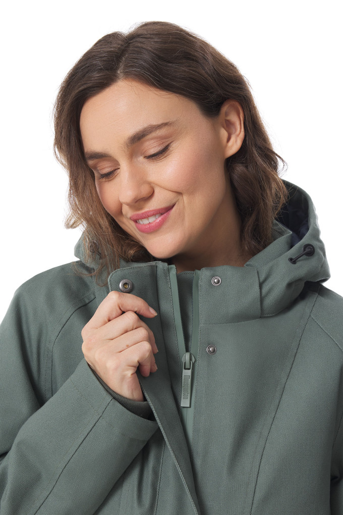 Veste doublée à capuche femme | Mousqueton