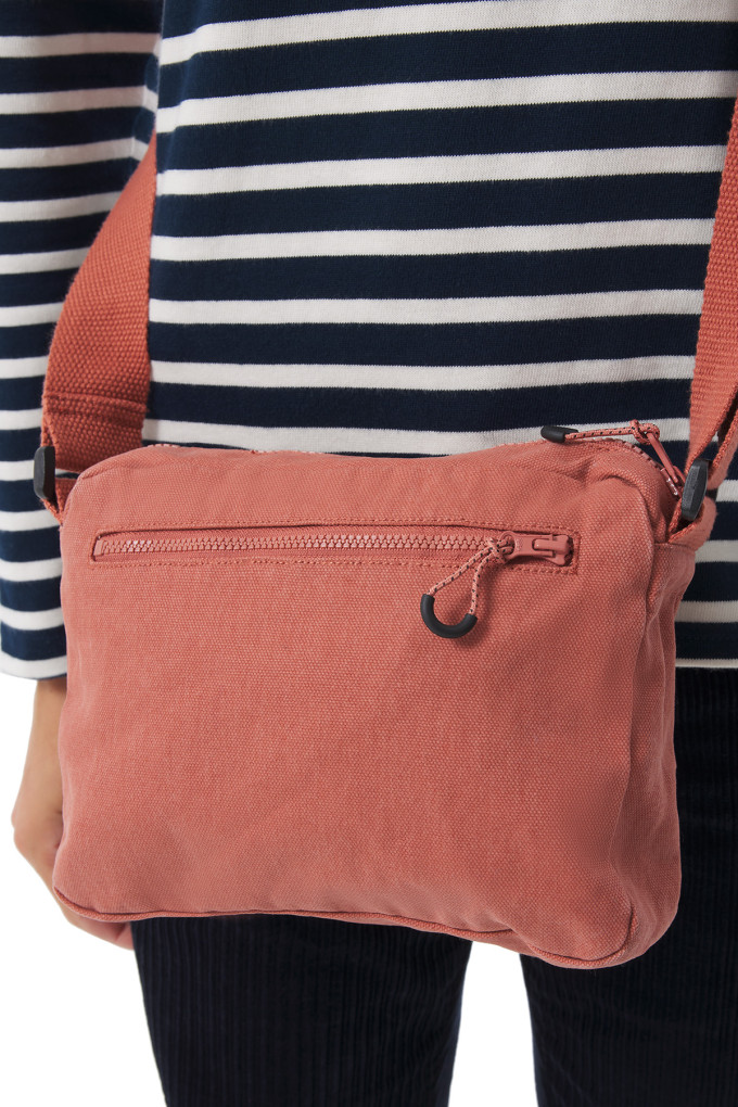 Sac avec bandoulière zippée | Mousqueton