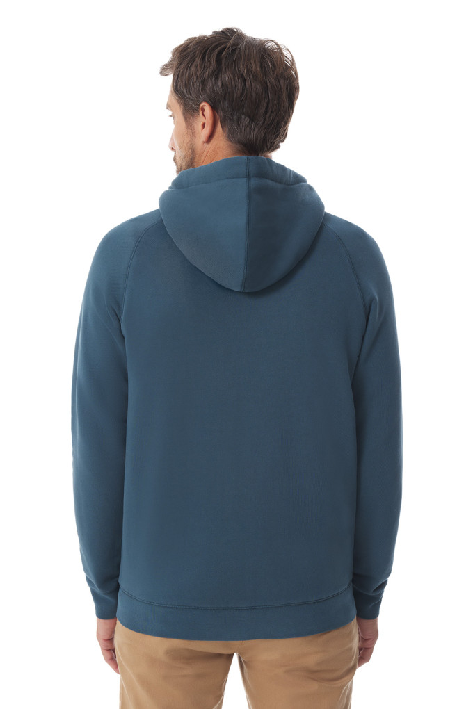 Zipped sweatshirt with a hood for men | Mousqueton