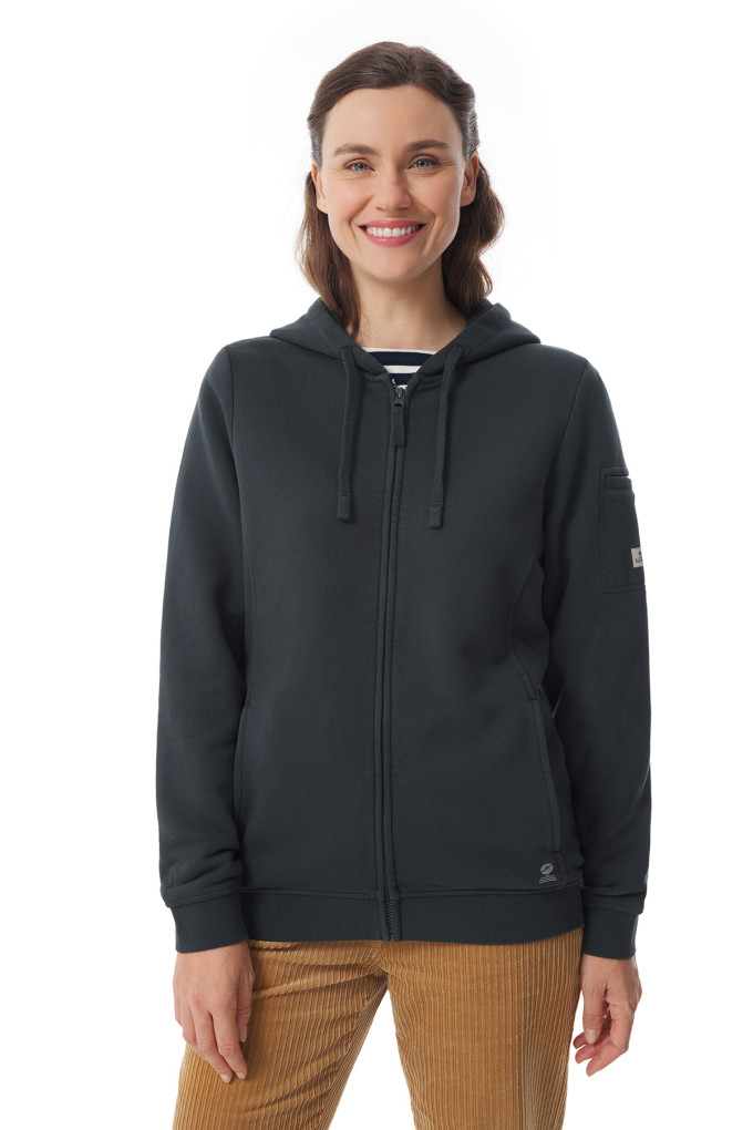 Sweat à capuche zippé femme | Mousqueton