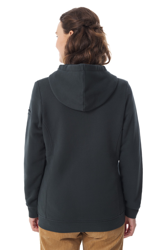 Sweat à capuche zippé femme | Mousqueton