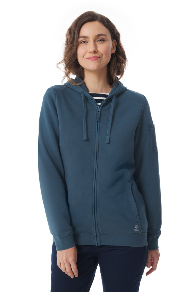 Sweat à capuche zippé femme | Mousqueton