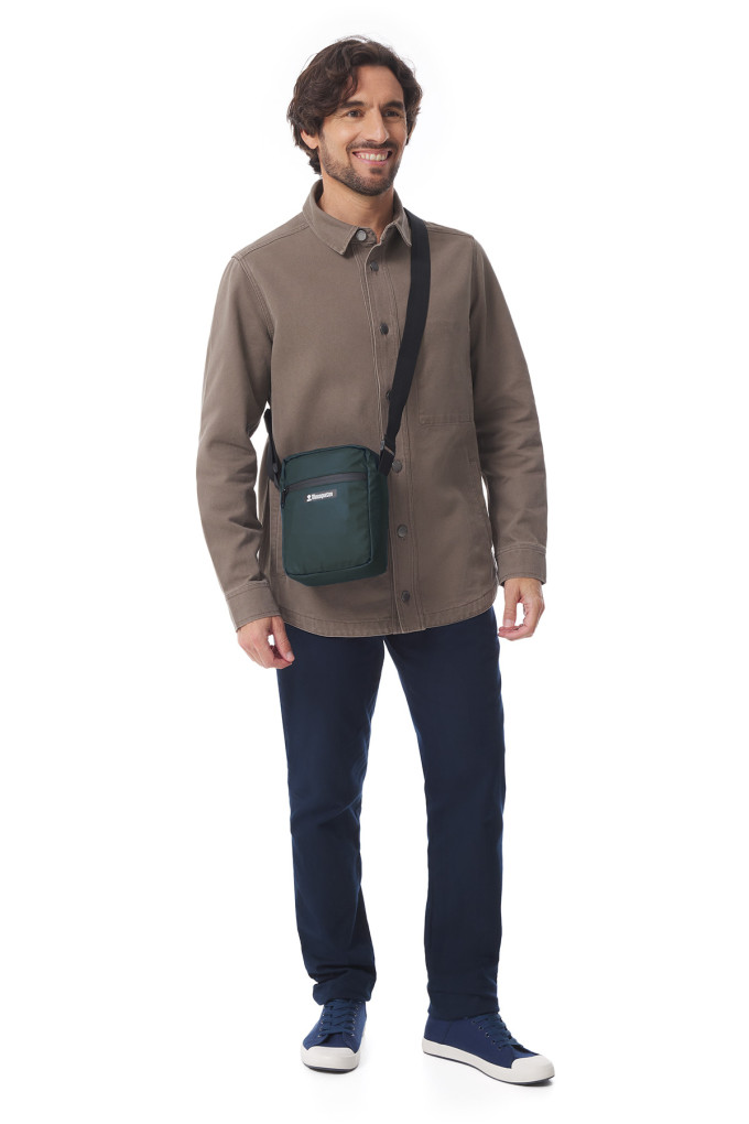 Sac bandoulière imperméable | Mousqueton