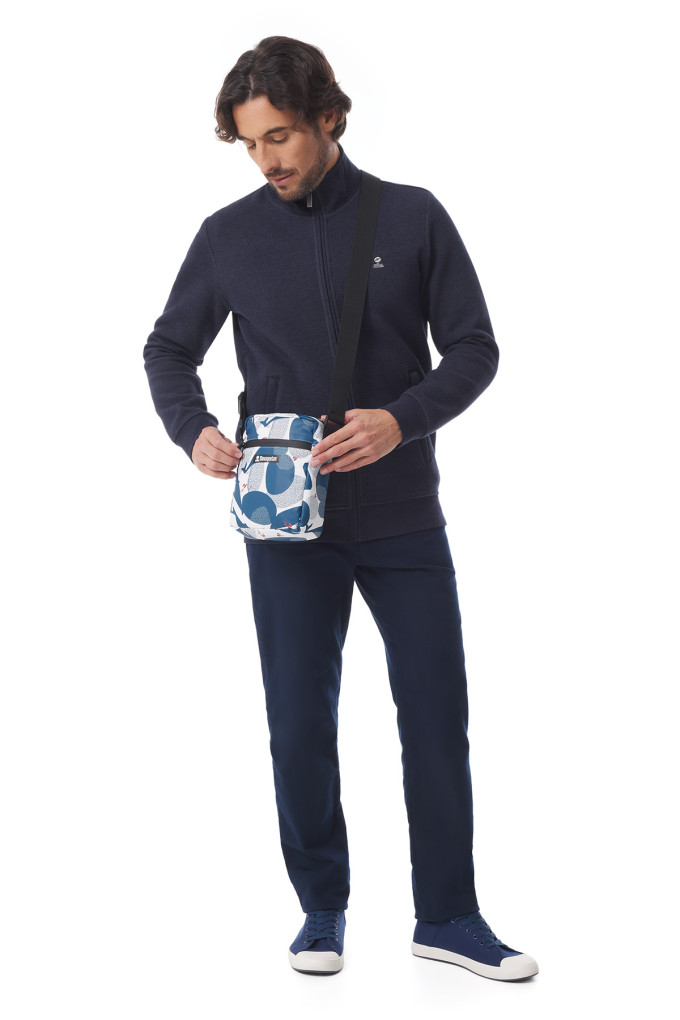 Sac imperméable à motifs baleine | Mousqueton