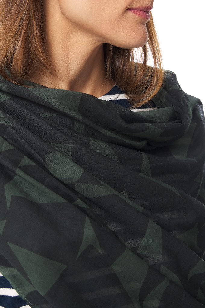 Foulard à motifs voile | Mousqueton