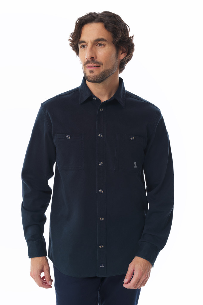 Men's thick cotton shirt | Mousqueton