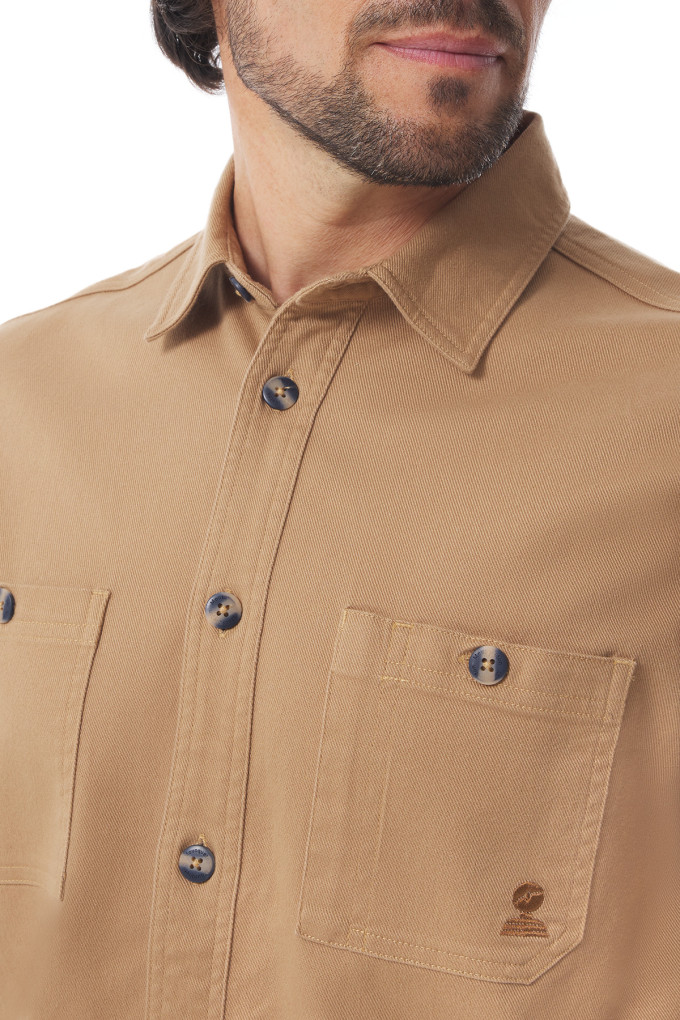 Men's thick cotton shirt | Mousqueton