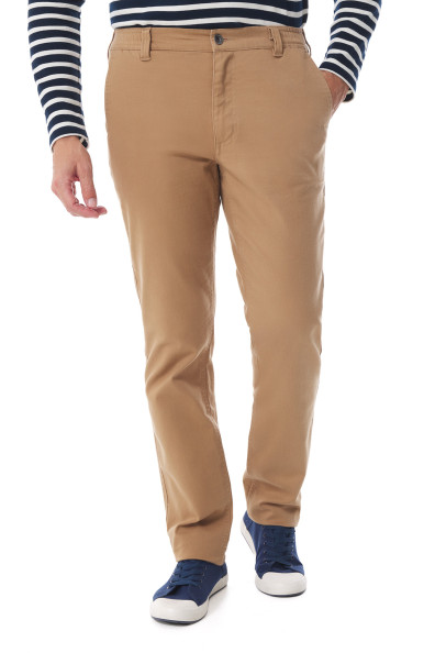 Pantalon droit homme beige | Mousqueton