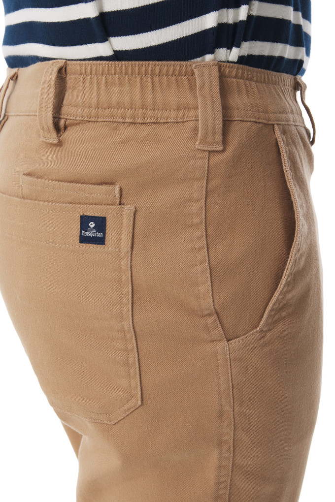 Pantalon droit homme beige | Mousqueton