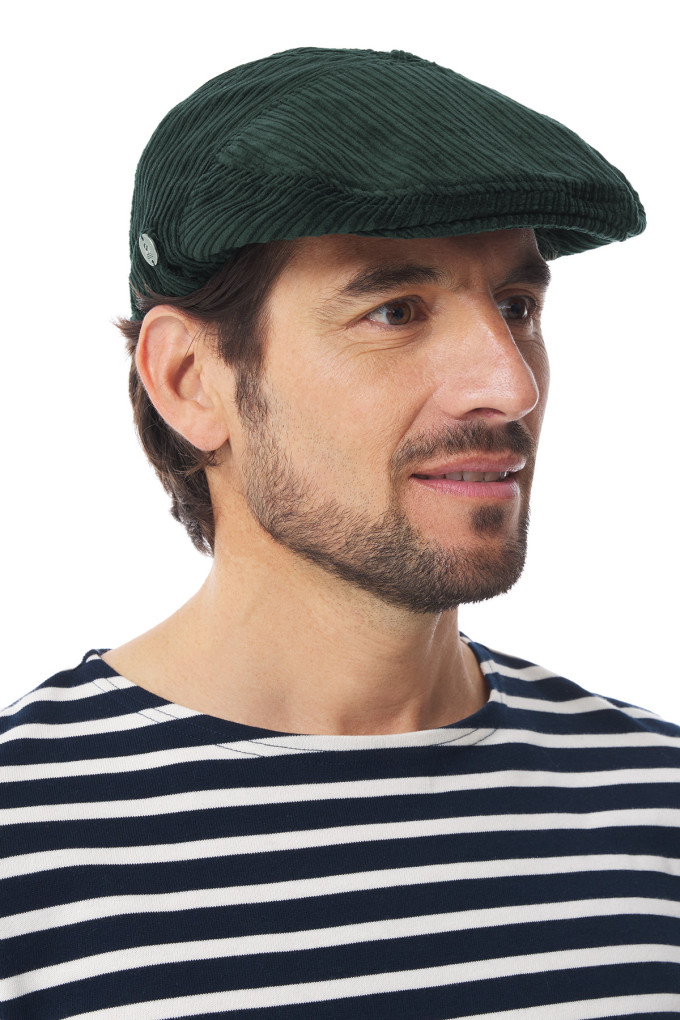 Flat corduroy cap | Mousqueton