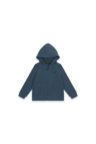 Children's hooded fleece jacket | Mousqueton
