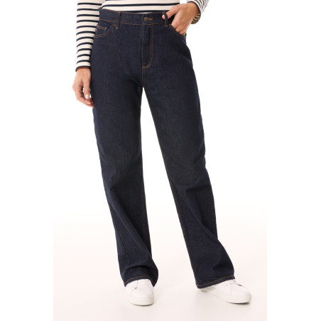 Women's Raw Denim Jeans Made In France | Mousqueton