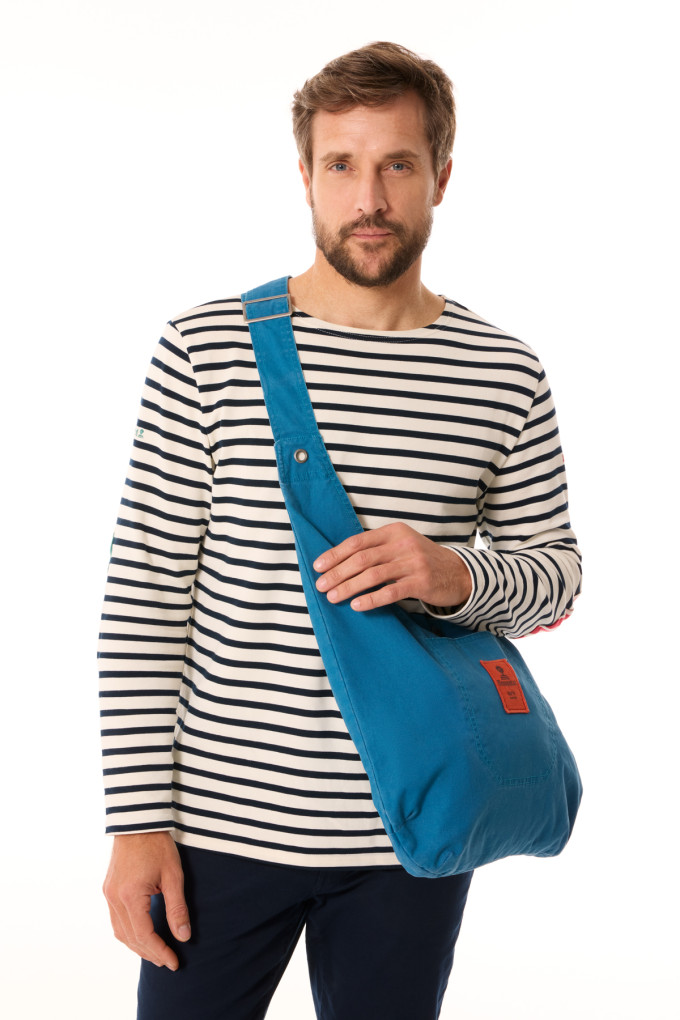 Canvas cross-body bag | Mousqueton