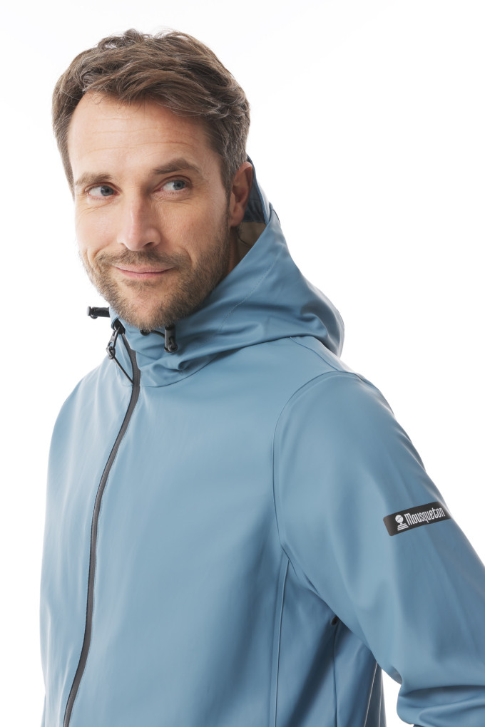 Ciré imperméable bleu provençal | Mousqueton