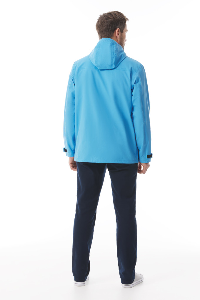 Veste coupe-vent compacte bleu ciel | Mousqueton