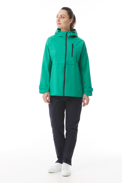 Coupe vent léger et compact  femme vert jade | Mousqueton