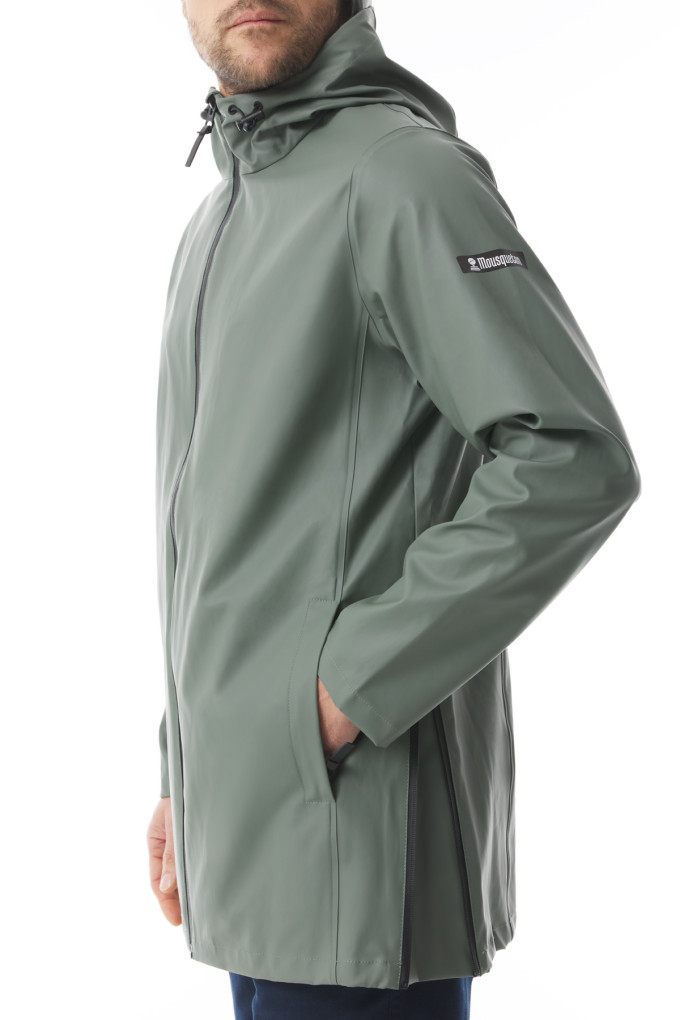 Ciré imperméable vert kaki | Mousqueton