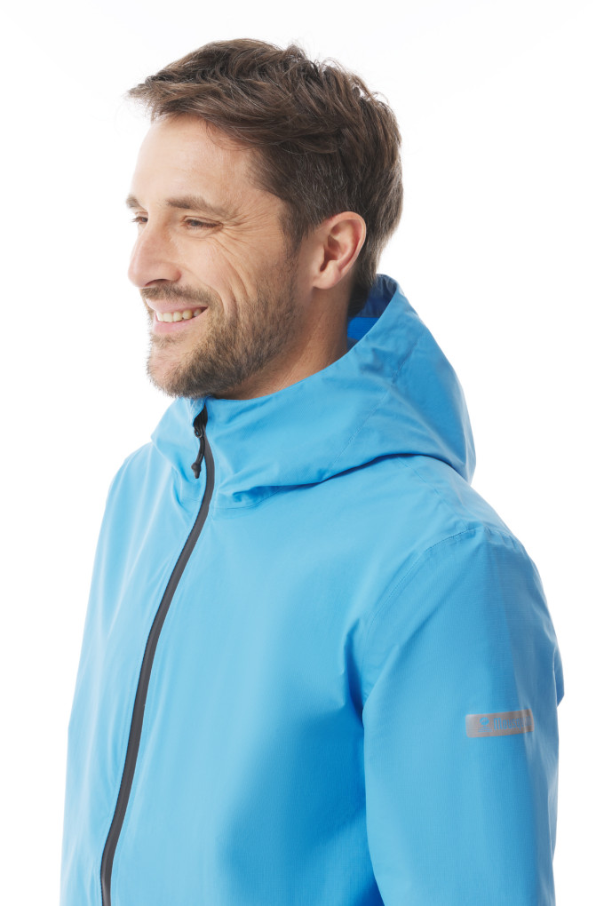 Long waterproof parka sky blue | Mousqueton