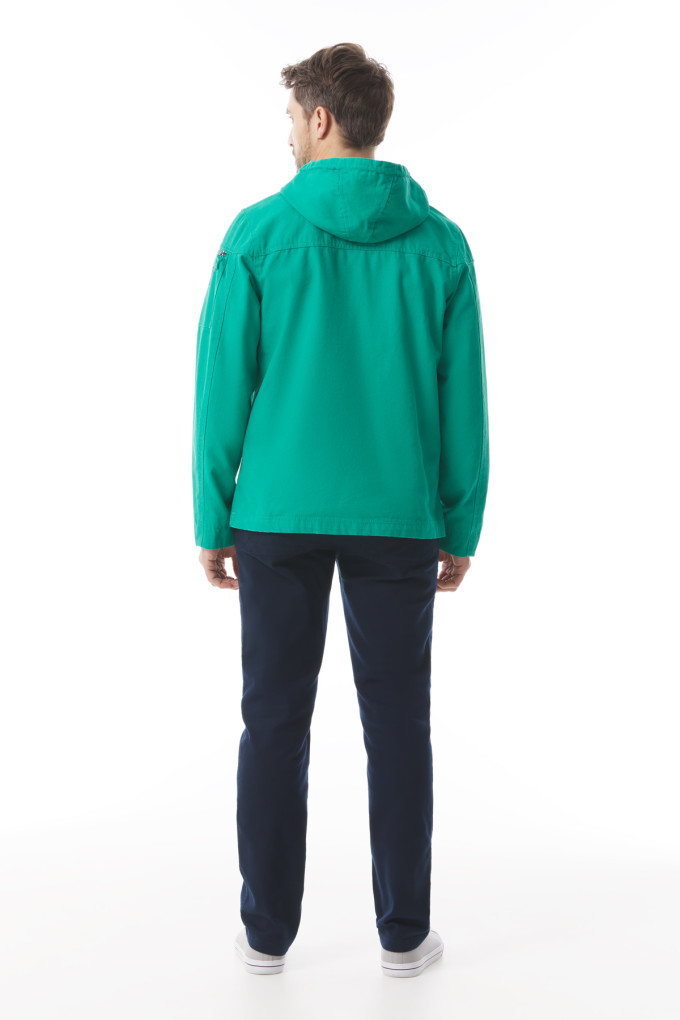 Veste en toile vert jade BADEN homme | Mousqueton