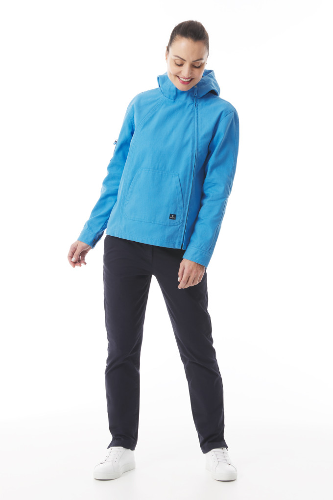 Veste coupe-vent Femme bleu ciel | Mousqueton