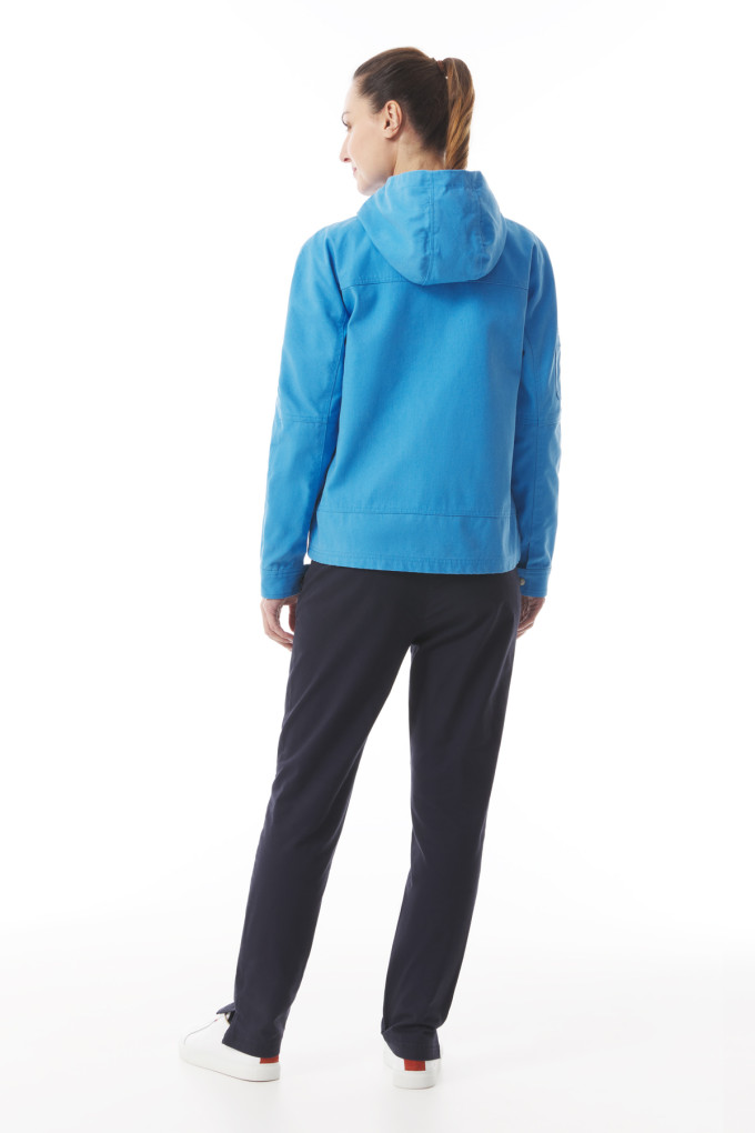 Veste coupe-vent Femme bleu ciel | Mousqueton