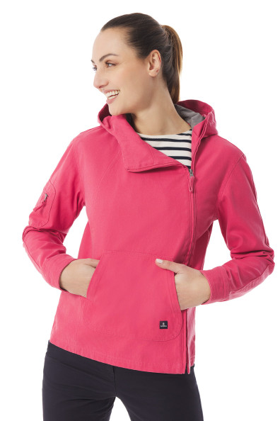Veste coupe-vent Femme rose fuchsia | Mousqueton