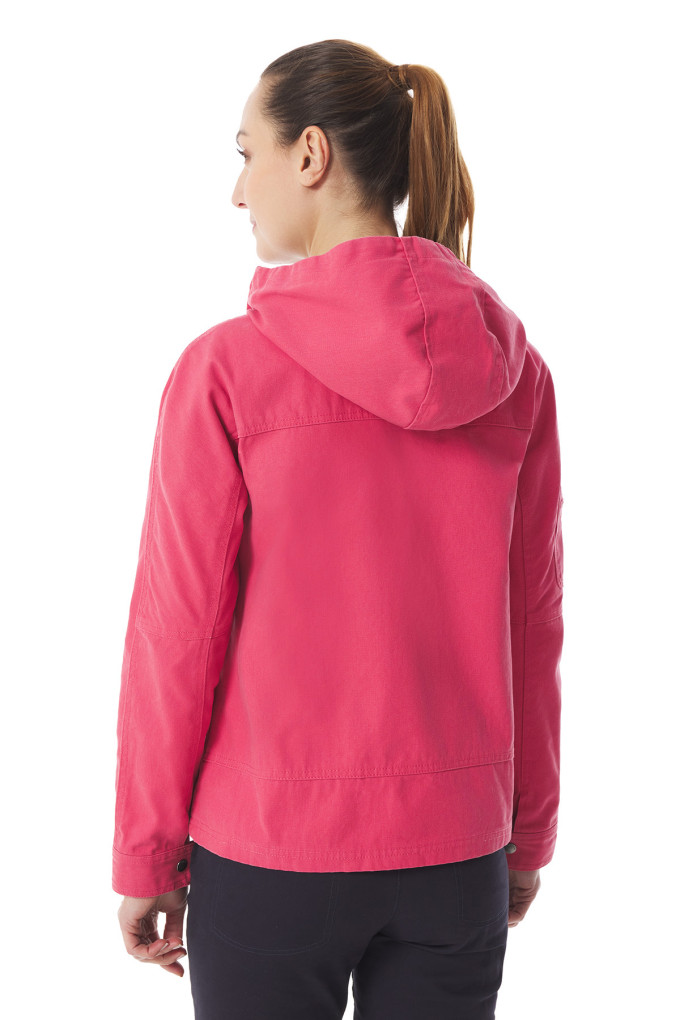 Veste coupe-vent Femme rose fuchsia | Mousqueton