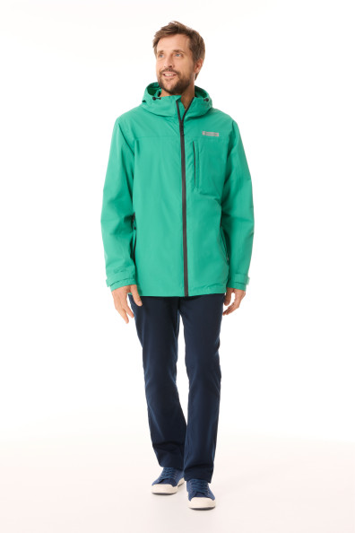 Veste coupe-vent compacte vert jade | Mousqueton