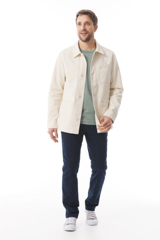 Veste de travail homme beige | Mousqueton