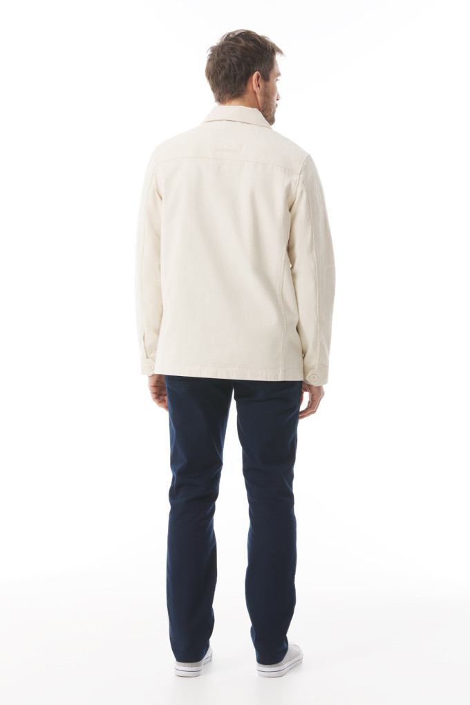 Veste de travail homme beige | Mousqueton