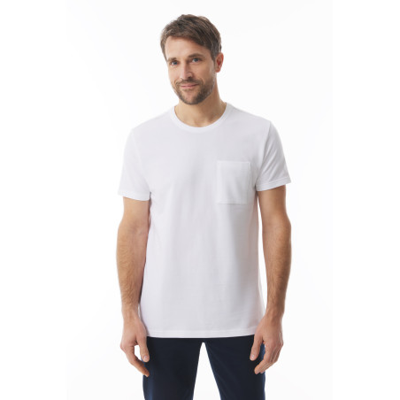 T-shirt blanc coton lourd homme I Mousqueton