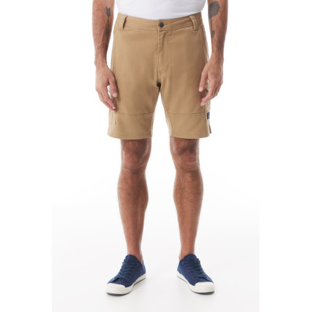 Dark beige cargo shorts for Men | Mousqueton