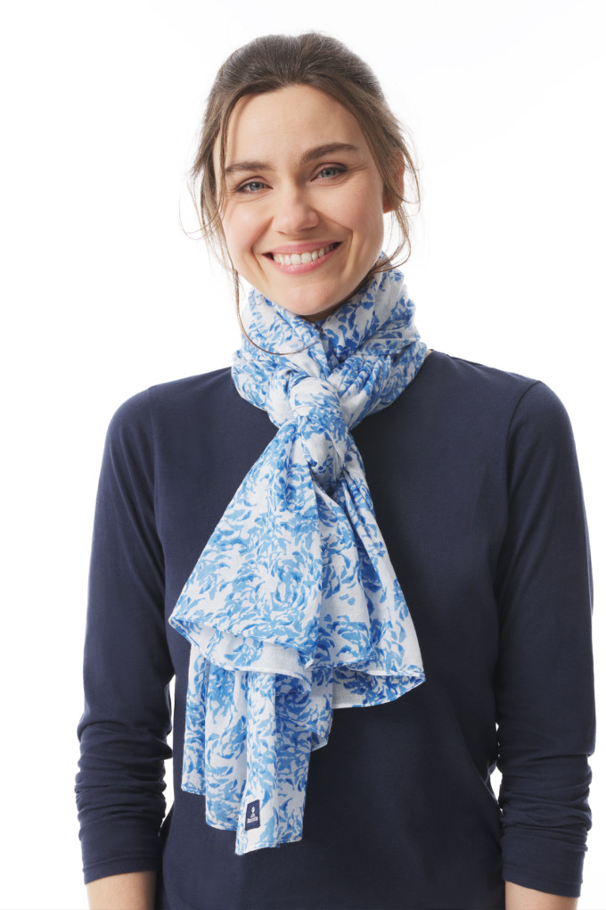 FOULARD SPECIAL MERLUS BLEUET
