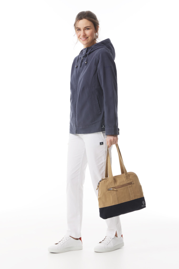 BLEZ BICOLORE HOUBLON - MARINE