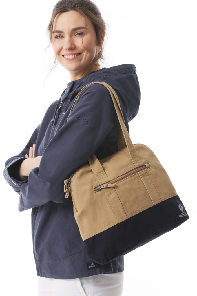 BLEZ BICOLORE HOUBLON - MARINE