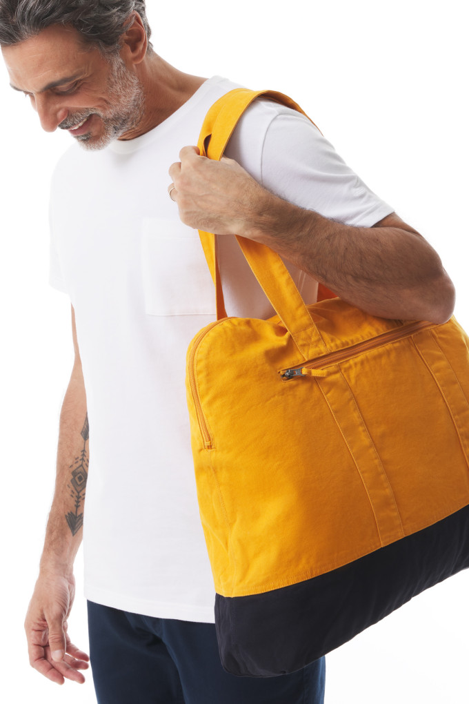 BLEZ BICOLORE SAFRAN - MARINE