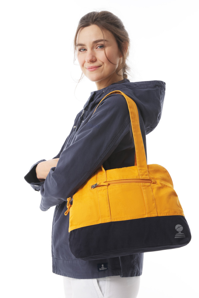 BLEZ BICOLORE SAFRAN - MARINE