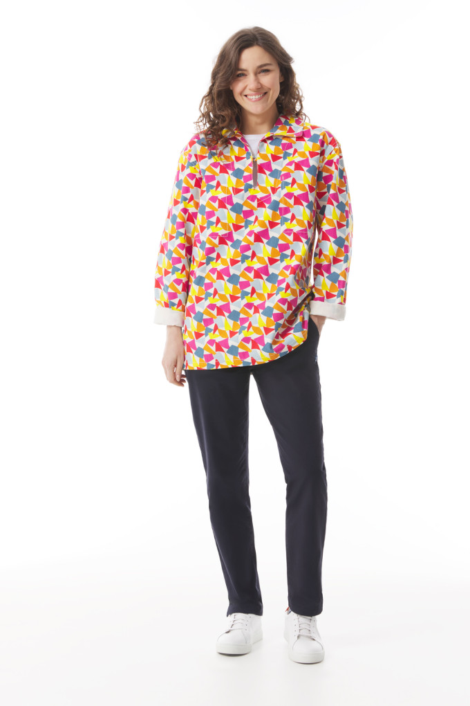 CACHOU PRINT-S FANION ECRU - TULIPE