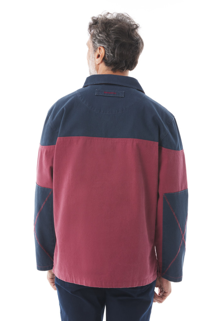 DAOUCACHOU PRINT BRIQUE - MARINE