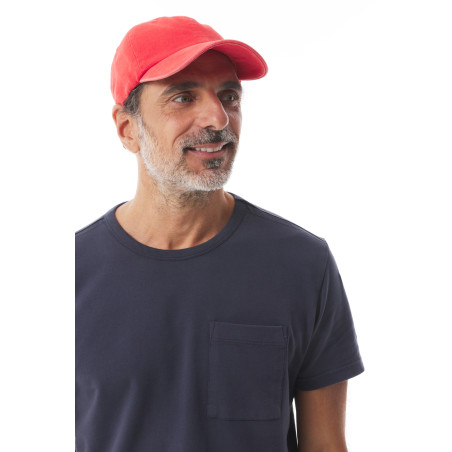 Adjustable baseball cap red | Mousqueton